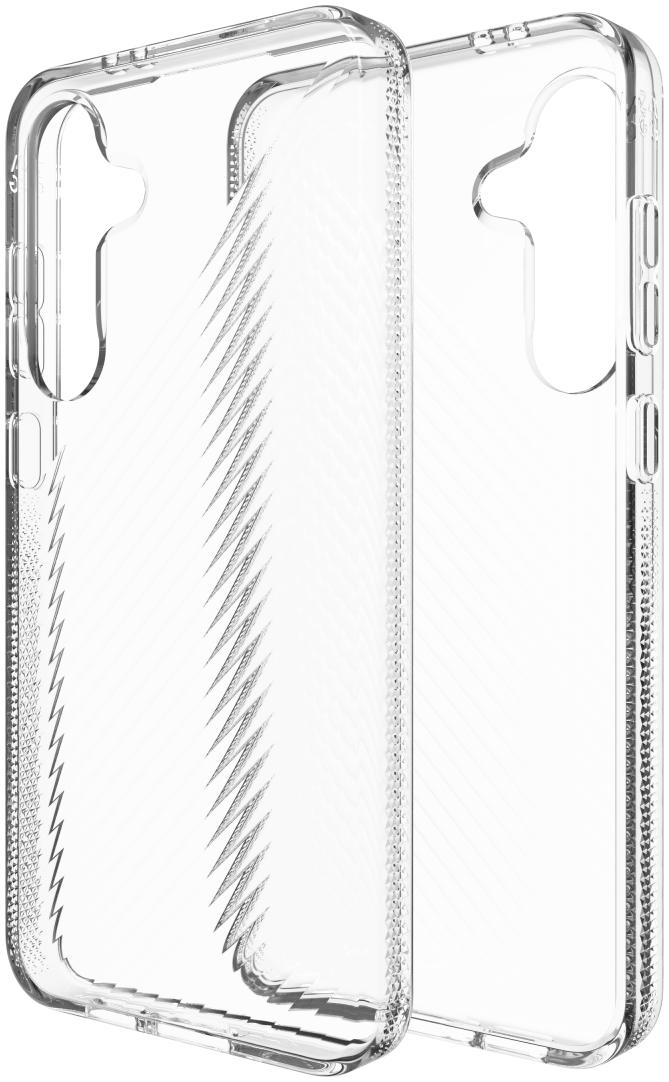 ZAGG Luxe Samsung Galaxy S24 FE Hoesje Back Cover 3M Valbescherming Transparant afbeelding 1