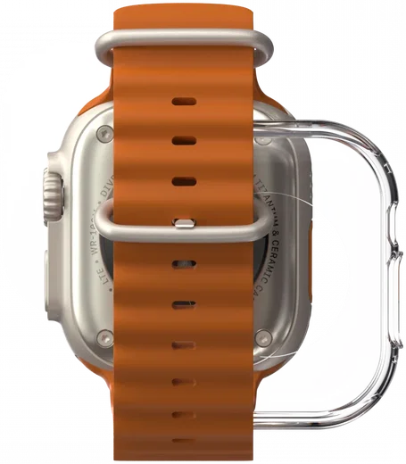 ZAGG Flex 360 Apple Watch Ultra / Ultra 2 Hoesje Full Protect Transparant afbeelding 4