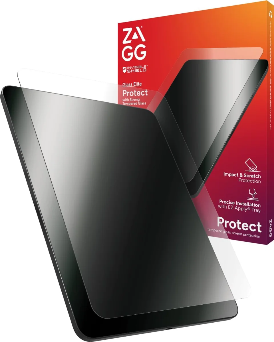 ZAGG InvisibleShield Glass Elite iPad Pro 11 (2024/2025) Screen Protector afbeelding 1