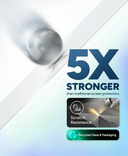 ZAGG InvisibleShield Glass Elite Apple iPad Air 13 (24/25) Screen Protector afbeelding 3