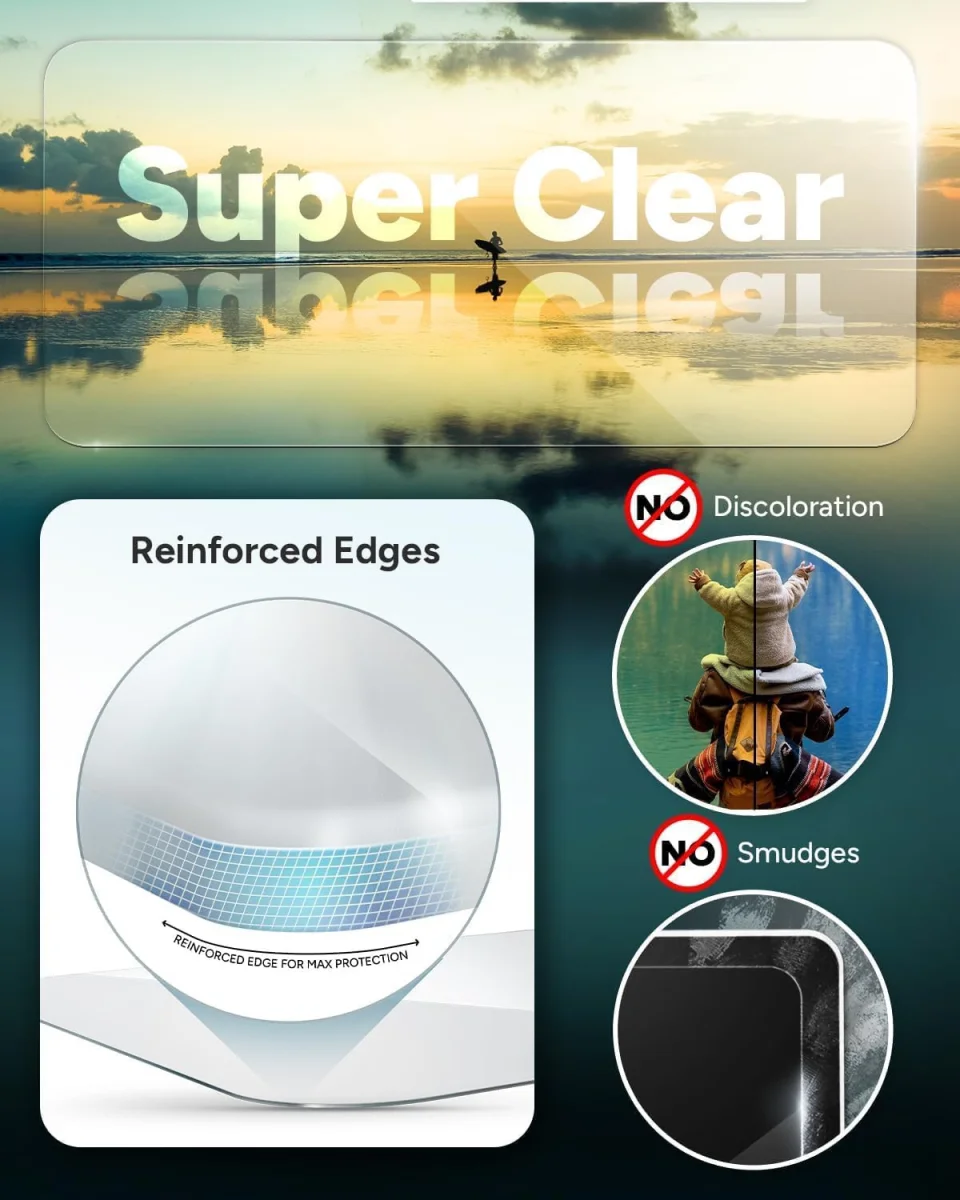 ZAGG InvisibleShield Glass Elite Samsung Galaxy Z Flip 6 Camera Protector afbeelding 3