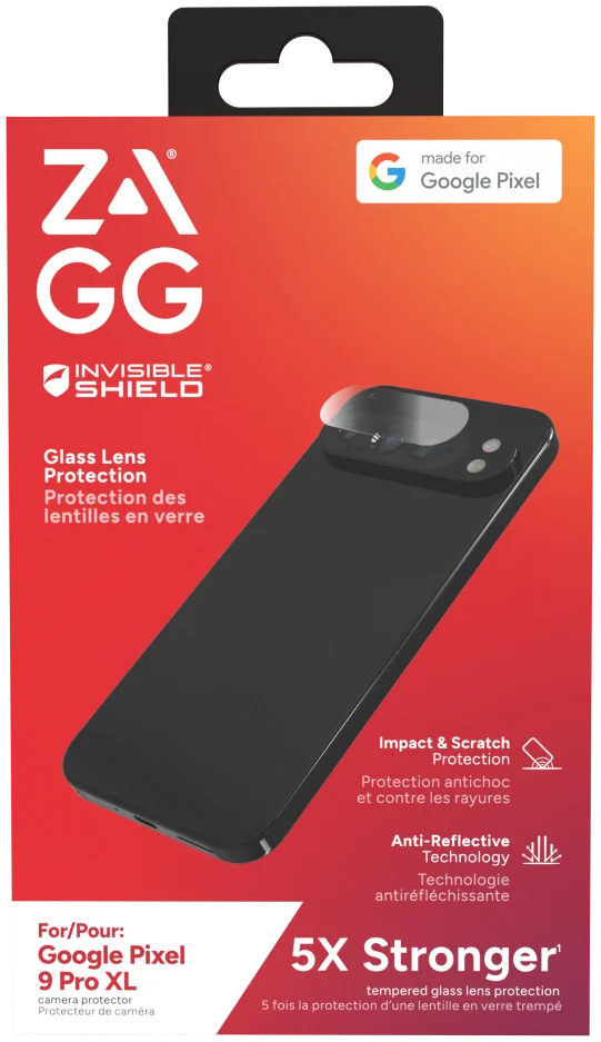 ZAGG InvisibleShield Glass Elite Google Pixel 9 Pro XL Camera Protector afbeelding 1