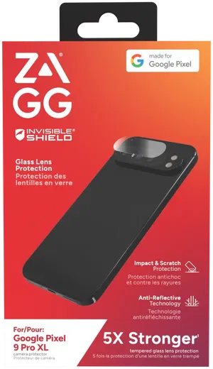 ZAGG InvisibleShield Glass Elite Google Pixel 9 Pro XL Camera Protector afbeelding 1