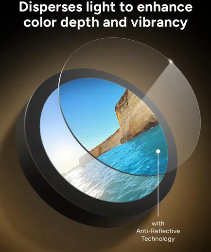 ZAGG InvisibleShield Glass Elite AR Google Pixel 9 Pro Fold Camera Protector afbeelding 3