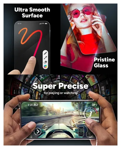 ZAGG InvisibleShield Glass Elite iPad Pro 13 (2024/2025) Screen Protector afbeelding 4