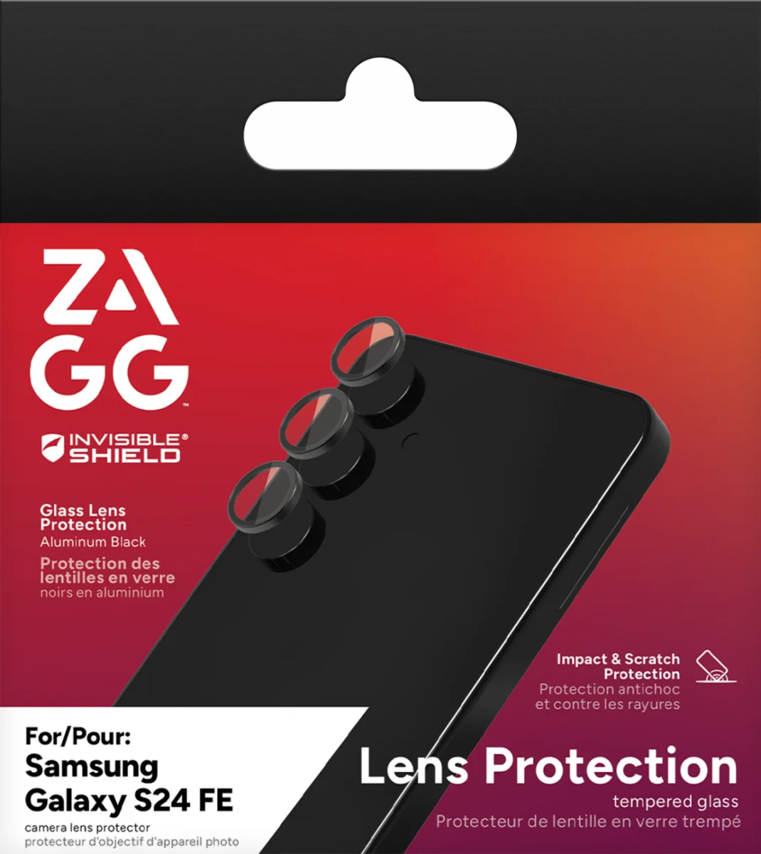 ZAGG InvisibleShield Elite Samsung Galaxy S24 FE Camera Lens Protector afbeelding 3