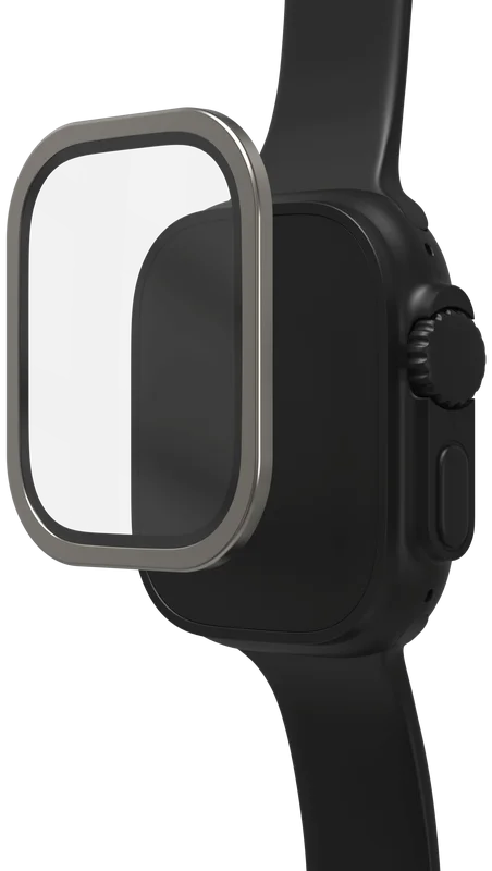 ZAGG InvisibleShield Glass XTR4 Apple Watch Ultra 3/2/1 49mm Protector Titanium afbeelding 2