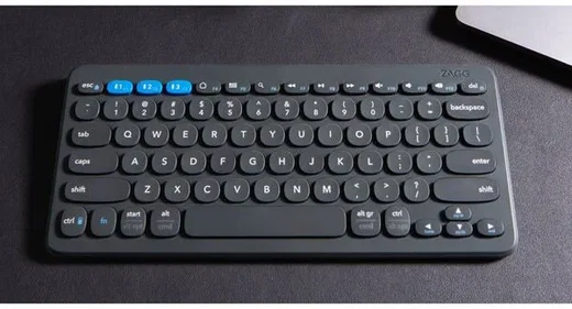 ZAGG Pro Keyboard 12 Bluetooth Toetsenbord Draadloos Oplaadbaar 12 inch Grijs afbeelding 12