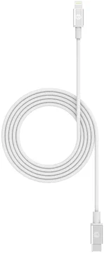 Mophie Charge Stream USB-C naar Lightning Kabel 60W Power Delivery 1M Wit