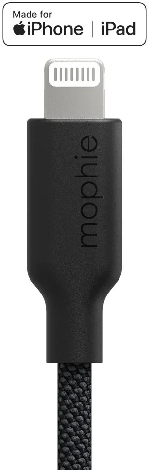 Mophie Charge Stream USB-C naar Lightning Kabel 60W Power Delivery 1M Wit afbeelding 9