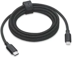 Mophie Charge Stream USB-C naar Lightning Kabel 60W Power Delivery 3M Zwart afbeelding