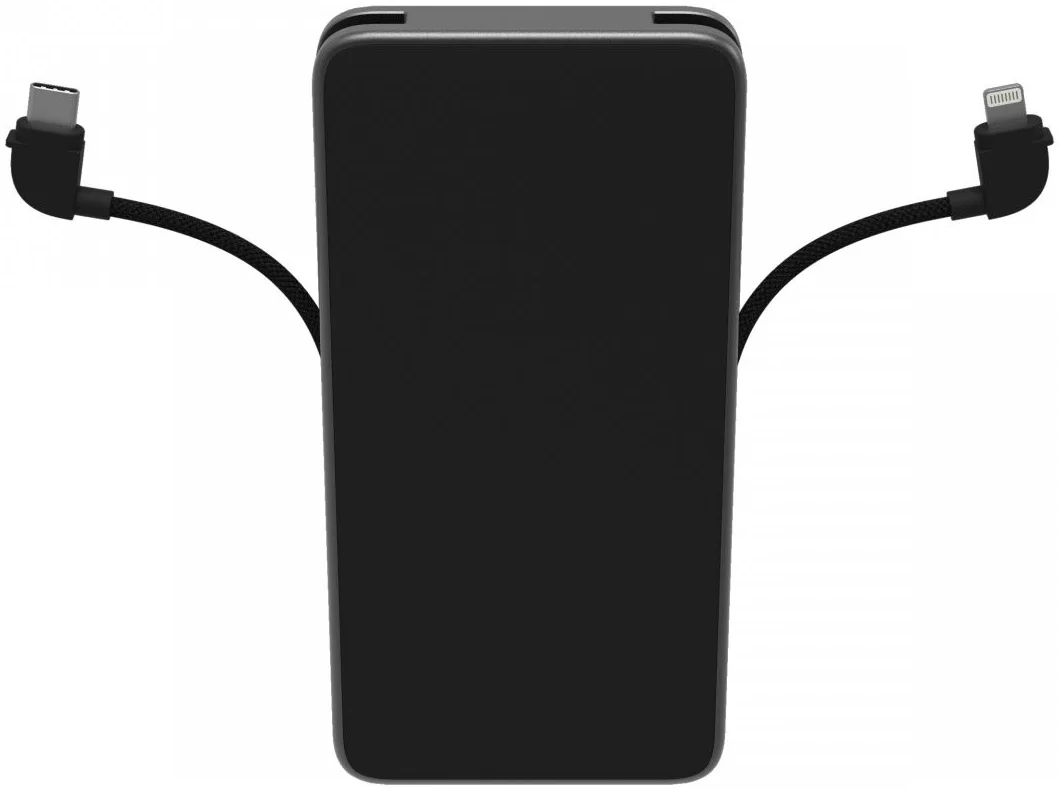 Mophie Powerstation Plus 10.000 mAh Powerbank met USB-C en Lightning Kabel afbeelding 1