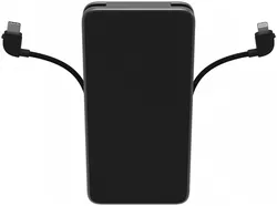 Mophie Powerstation Plus 10.000 mAh Powerbank met USB-C en Lightning Kabel afbeelding