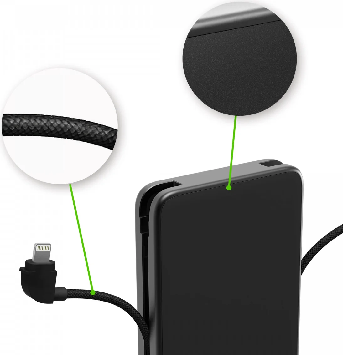 Mophie Powerstation Plus 10.000 mAh Powerbank met USB-C en Lightning Kabel afbeelding 11