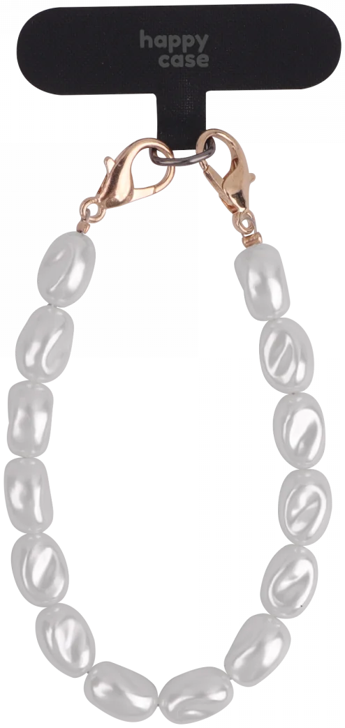 HappyCase Bali Universele Parel Armband Telefoonkoord (24CM) Zilver afbeelding 12