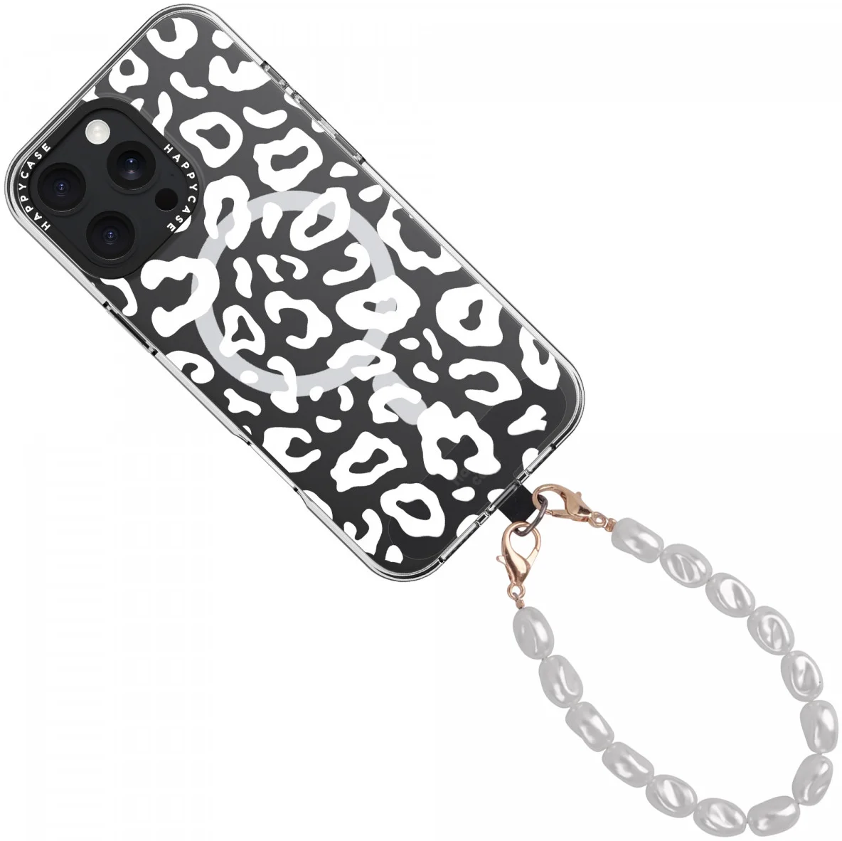 HappyCase Bali Universele Parel Armband Telefoonkoord (24CM) Zilver afbeelding 11