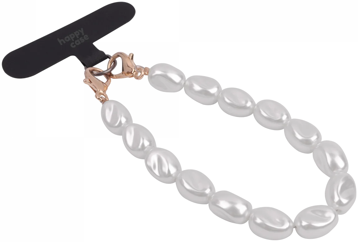 HappyCase Bali Universele Parel Armband Telefoonkoord (24CM) Zilver afbeelding 14