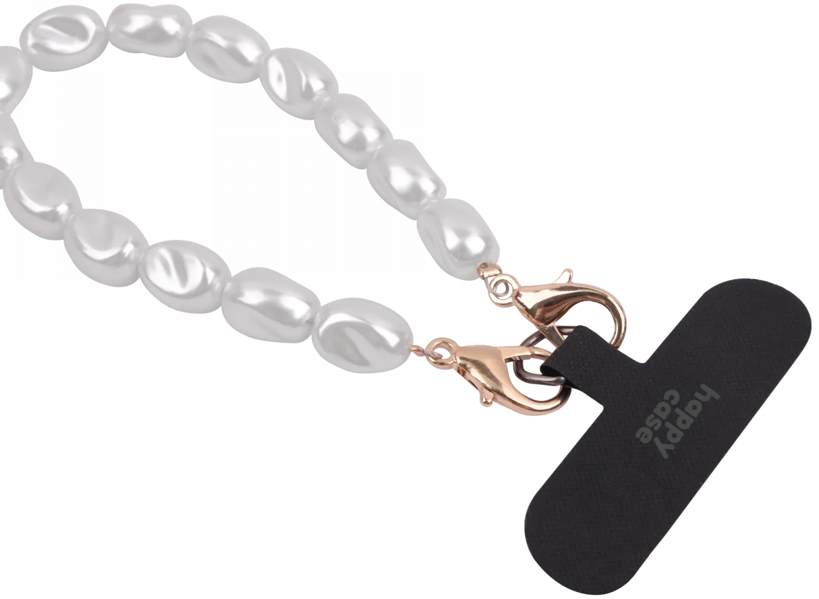 HappyCase Bali Universele Parel Armband Telefoonkoord (24CM) Zilver afbeelding 16