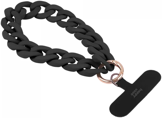 HappyCase Madeira Universele Ketting Armband Telefoonkoord (30CM) Zwart afbeelding 11