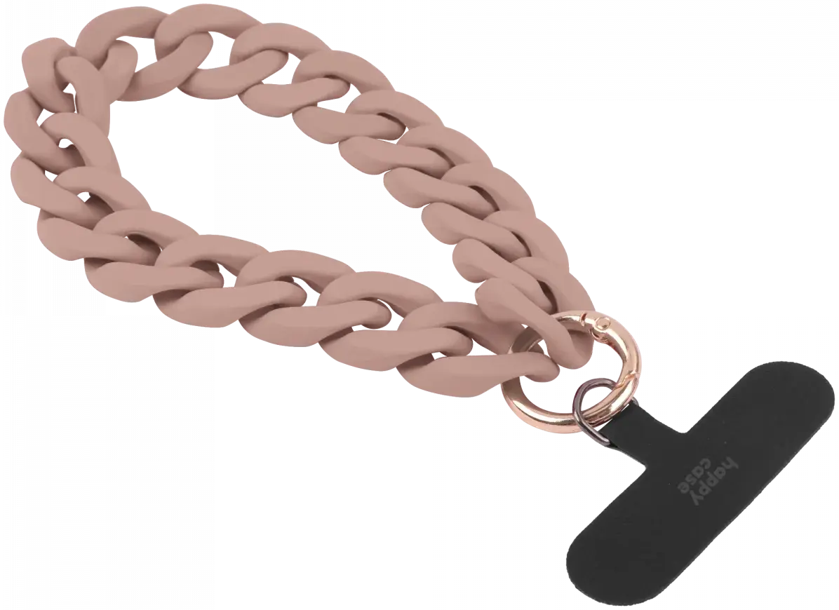 HappyCase Madeira Universele Ketting Armband Telefoonkoord (30CM) Beige afbeelding 13