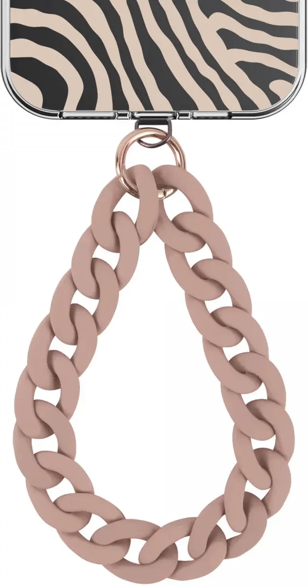 HappyCase Madeira Universele Ketting Armband Telefoonkoord (30CM) Beige afbeelding 1