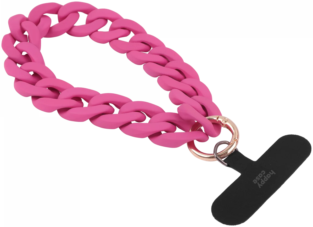 HappyCase Madeira Universele Ketting Armband Telefoonkoord (30CM) Roze afbeelding 11
