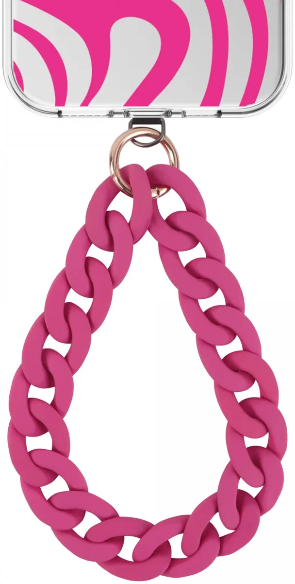 HappyCase Madeira Universele Ketting Armband Telefoonkoord (30CM) Roze afbeelding 1