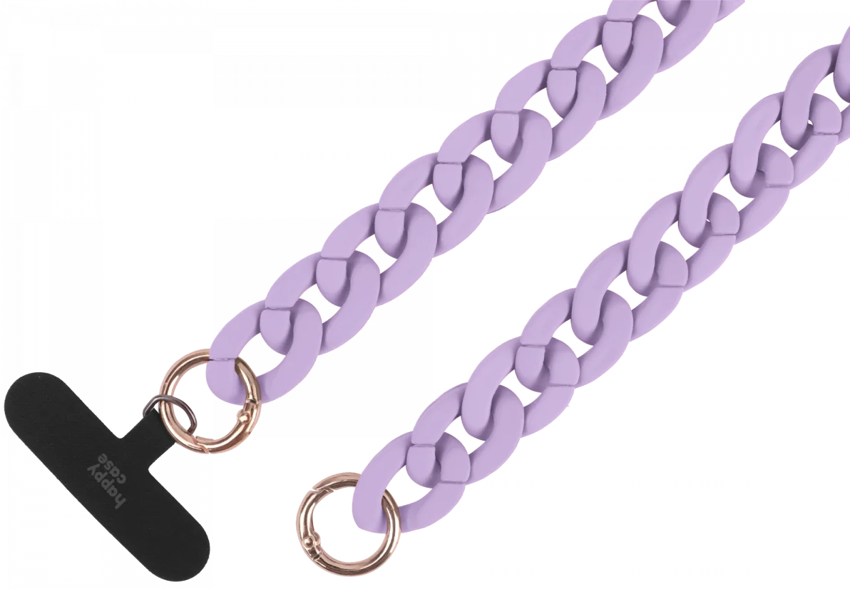 HappyCase Madeira Universele Crossbody Ketting Telefoonkoord (120CM) Paars afbeelding 10