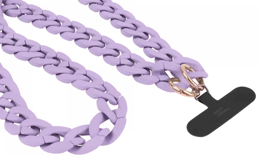 HappyCase Madeira Universele Crossbody Ketting Telefoonkoord (120CM) Paars afbeelding 12