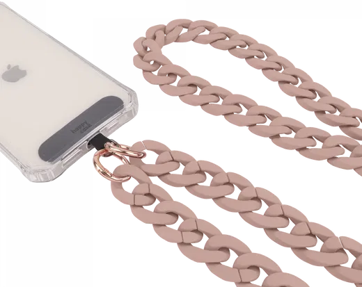 HappyCase Madeira Universele Crossbody Ketting Telefoonkoord (120CM) Beige afbeelding 9