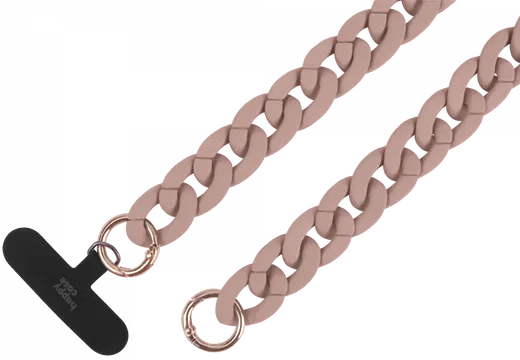 HappyCase Madeira Universele Crossbody Ketting Telefoonkoord (120CM) Beige afbeelding 10