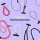 HappyCase Zanzibar Universeel Leren Riem Telefoonkoord (120CM) Zwart afbeelding 6