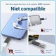 Lightning naar USB - C Adapter 60W voor iPhone 15 / 16 Serie Wit afbeelding 4