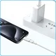 Lightning naar USB - C Adapter 60W voor iPhone 15 / 16 Serie Wit afbeelding 7