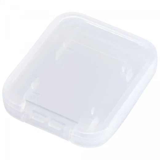 10 Pack Transparante SD Kaart Geheugenkaart Hoes Houder Opberg Box afbeelding 8