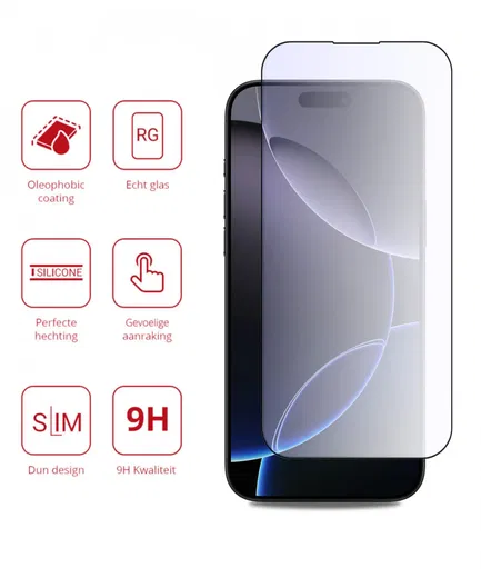 Rosso Apple iPhone 16 Pro Max Tempered Glass Screen Protector Anti-Blue Light afbeelding 2