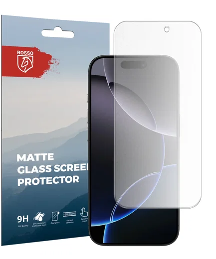 Rosso Apple iPhone 16 Pro Tempered Glass Screen Protector Anti-Reflectie afbeelding 1