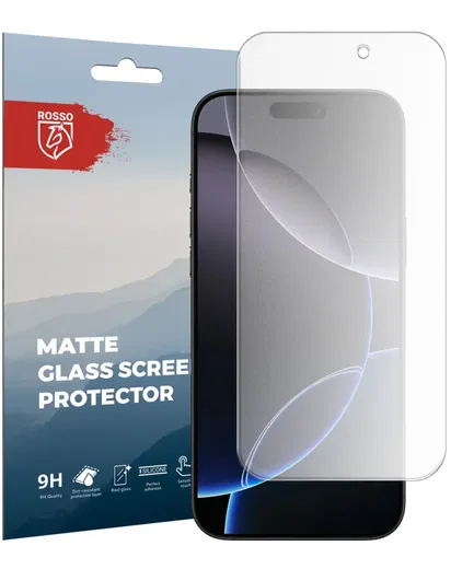 Rosso Apple iPhone 16 Pro Max Tempered Glass Screen Protector Matte afbeelding 1