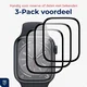 Rosso Apple Watch Ultra 3/2/1 Hybrid Glass Screen Protector (3-Pack) afbeelding 3