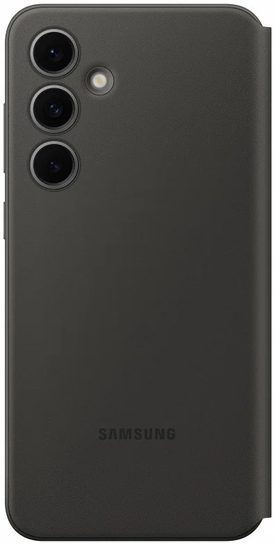 Origineel Samsung Galaxy S24 FE Hoesje Smart View Wallet Case Zwart afbeelding 4