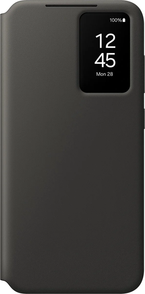 Origineel Samsung Galaxy S24 FE Hoesje Smart View Wallet Case Zwart afbeelding 3