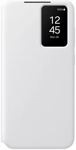 Origineel Samsung Galaxy S24 FE Hoesje Smart View Wallet Case Wit afbeelding 2