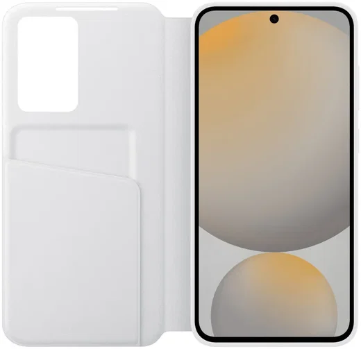 Origineel Samsung Galaxy S24 FE Hoesje Smart View Wallet Case Wit afbeelding 3