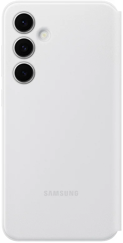 Origineel Samsung Galaxy S24 FE Hoesje Smart View Wallet Case Wit afbeelding 4
