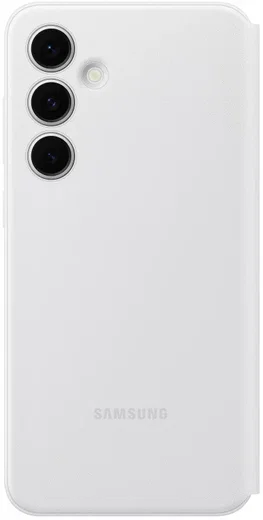 Origineel Samsung Galaxy S24 FE Hoesje Smart View Wallet Case Wit afbeelding 4