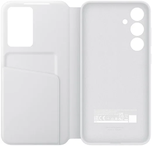 Origineel Samsung Galaxy S24 FE Hoesje Smart View Wallet Case Wit afbeelding 5