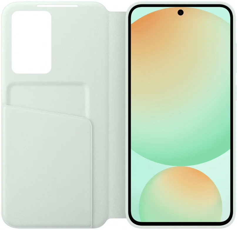 Origineel Samsung Galaxy S24 FE Hoesje Smart View Wallet Case Mint Groen afbeelding 2