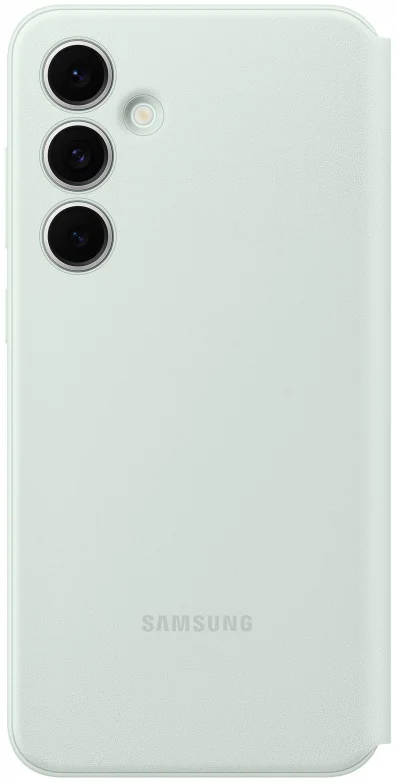 Origineel Samsung Galaxy S24 FE Hoesje Smart View Wallet Case Mint Groen afbeelding 3