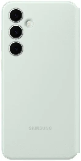 Origineel Samsung Galaxy S24 FE Hoesje Smart View Wallet Case Mint Groen afbeelding 3