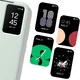 Origineel Samsung Galaxy S24 FE Hoesje Smart View Wallet Case Mint Groen afbeelding 5